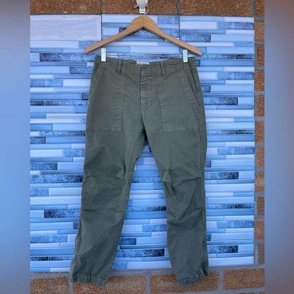 NILI LOTAN Cropped Military Pant in Camo size 4 - Picture 5 of 17